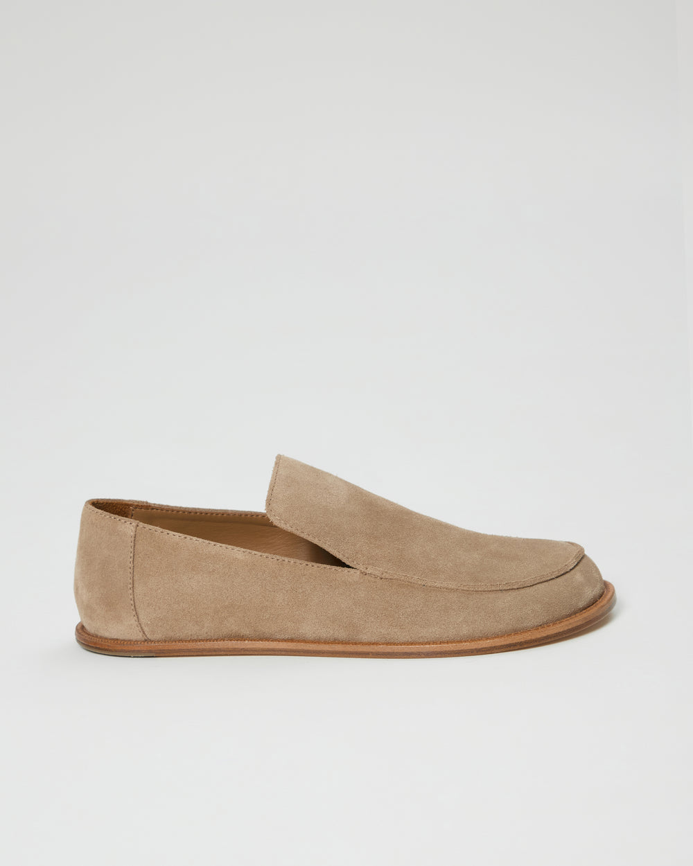 Allure Timeless Loafers in Taupe Suede