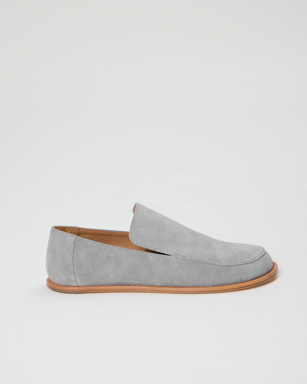 Allure Timeless Loafers in Grey Suede