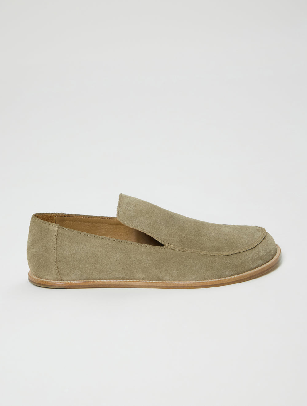 Allure Timeless Loafers in Dusty Olive Suede