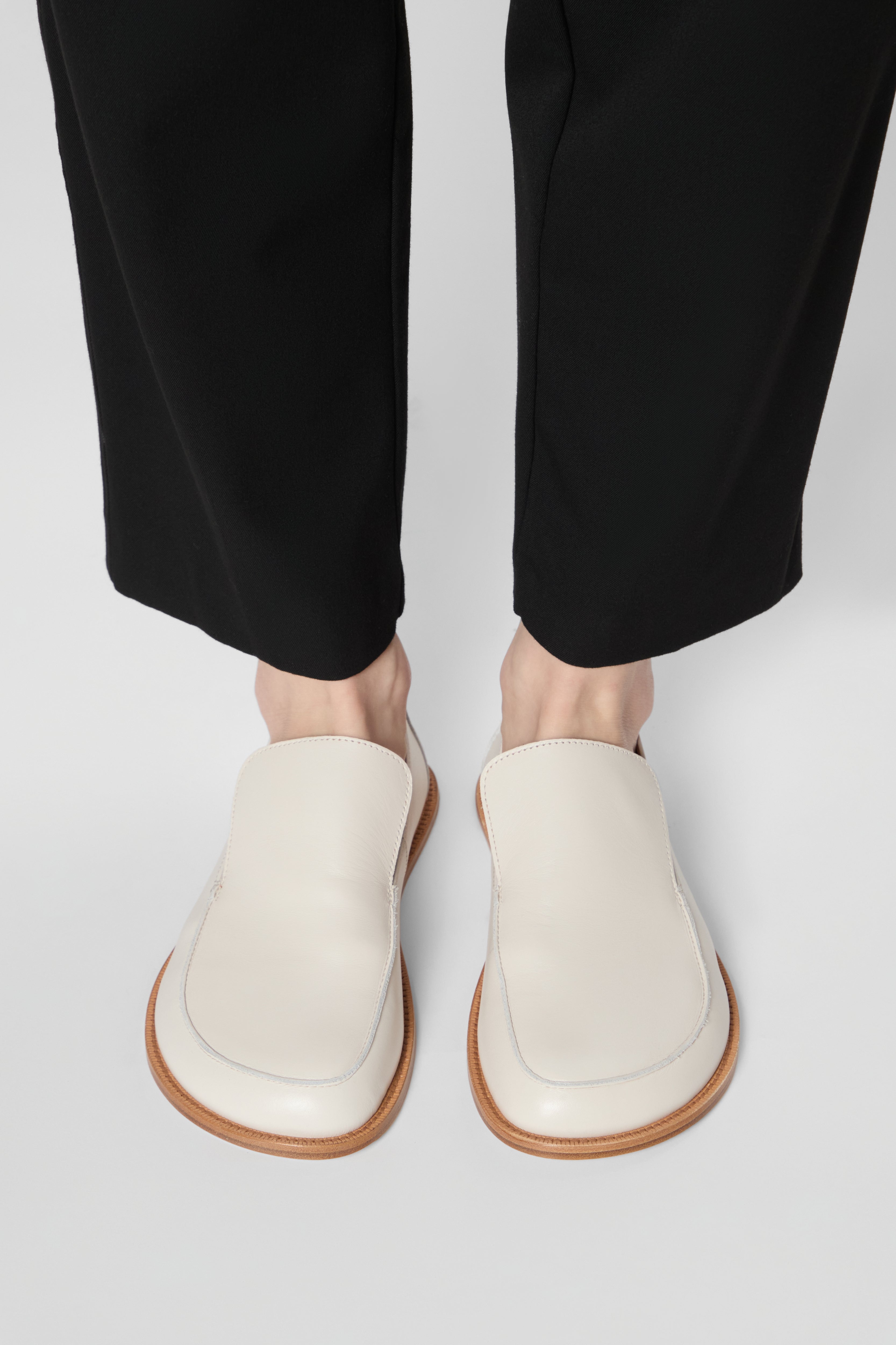 Allure Timeless Loafers in Cold Foam Leather