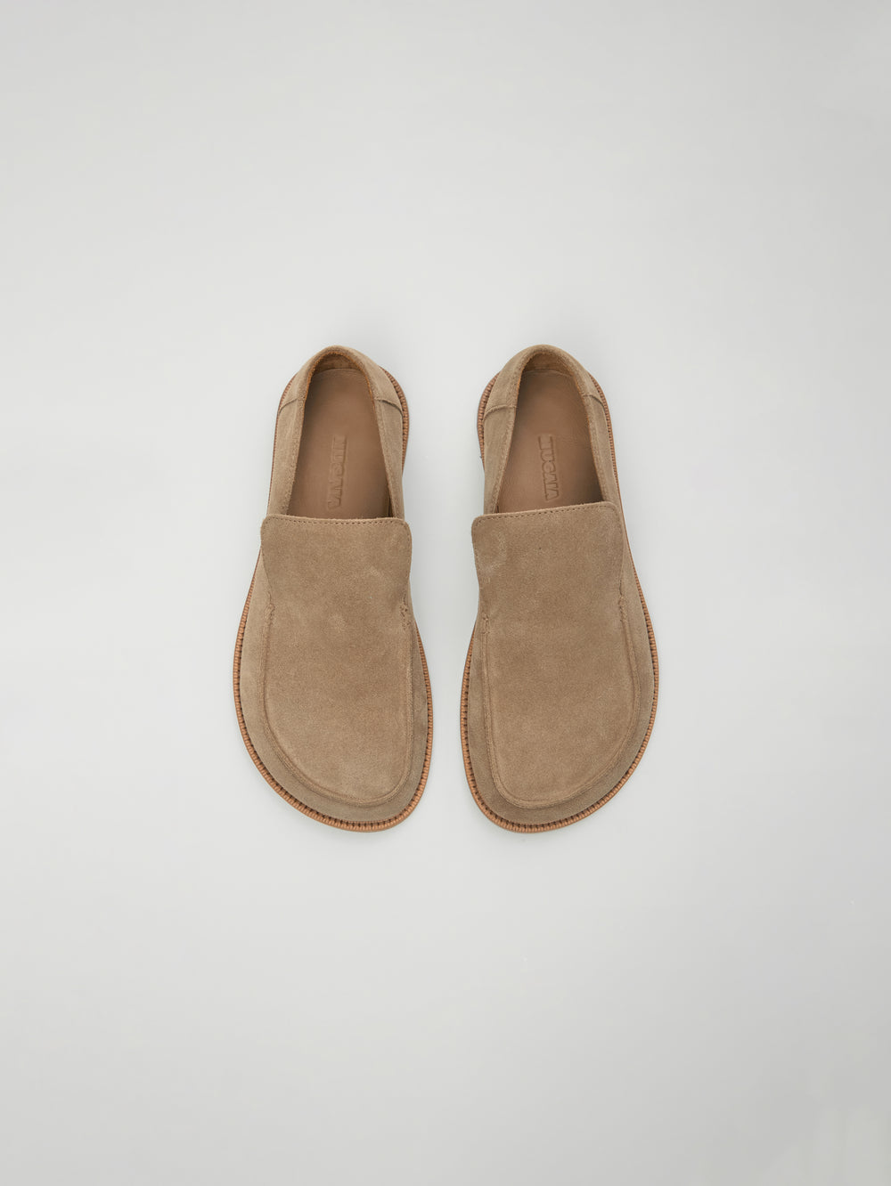 Allure Timeless Loafers in Taupe Suede