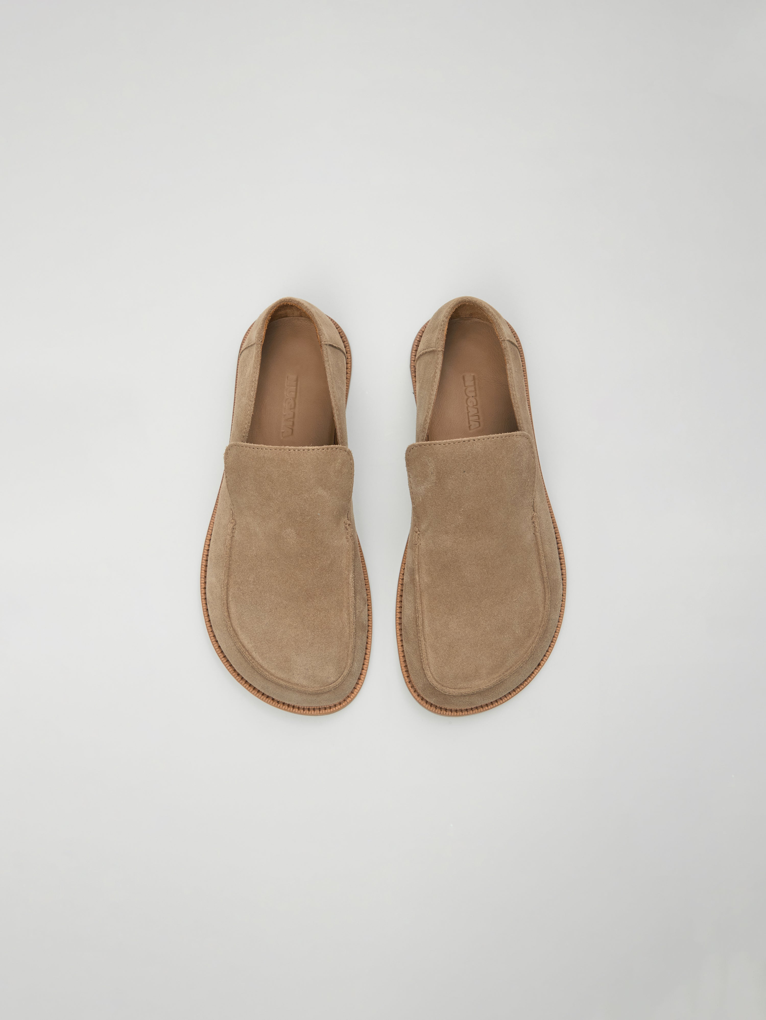 Allure Timeless Loafers in Taupe Suede