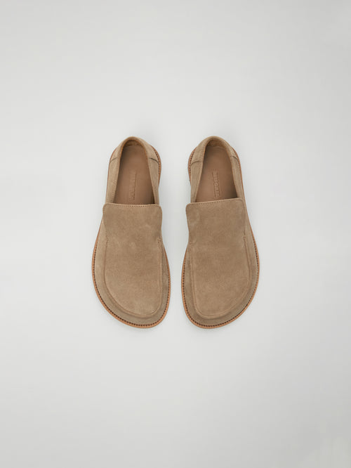 Allure Timeless Loafers in Taupe Suede