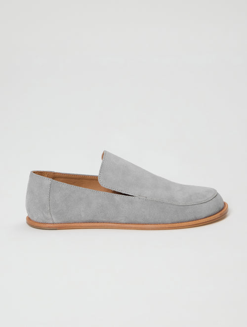 Allure Timeless Loafers in Grey Suede
