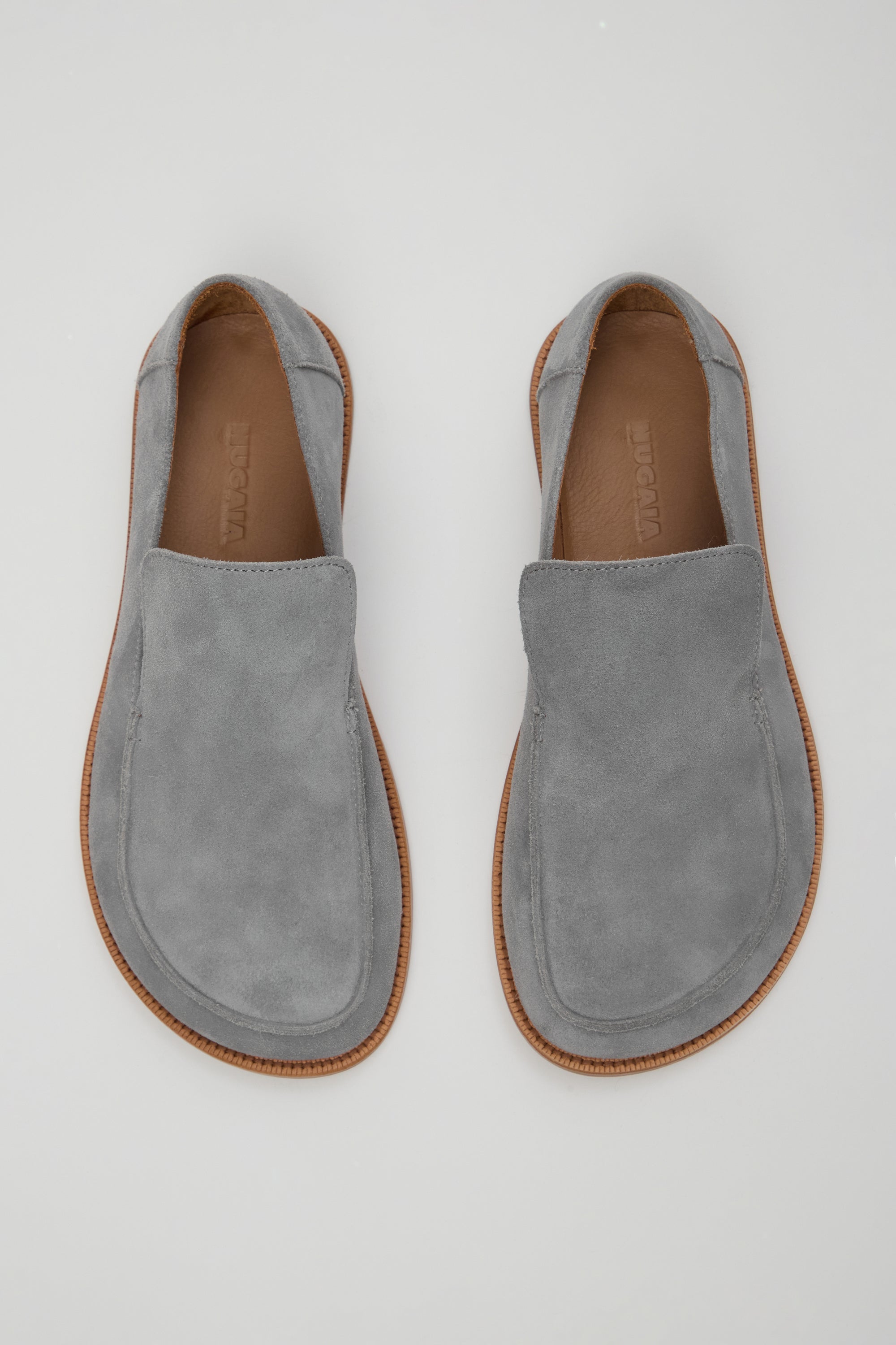 Allure Timeless Loafers in Grey Suede