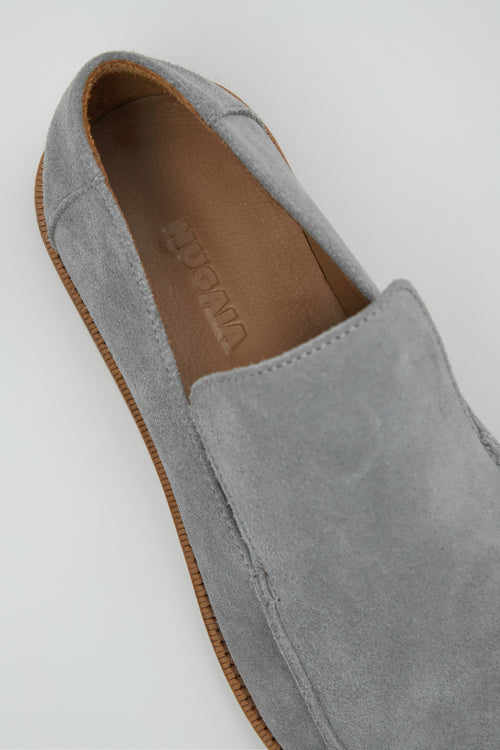 Allure Timeless Loafers in Grey Suede