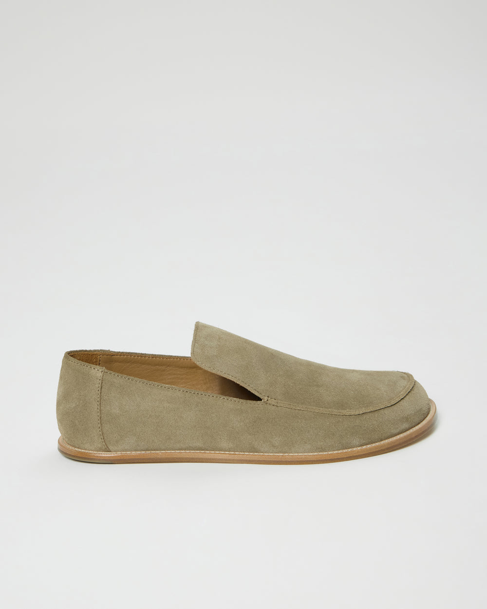 Allure Timeless Loafers in Dusty Olive Suede