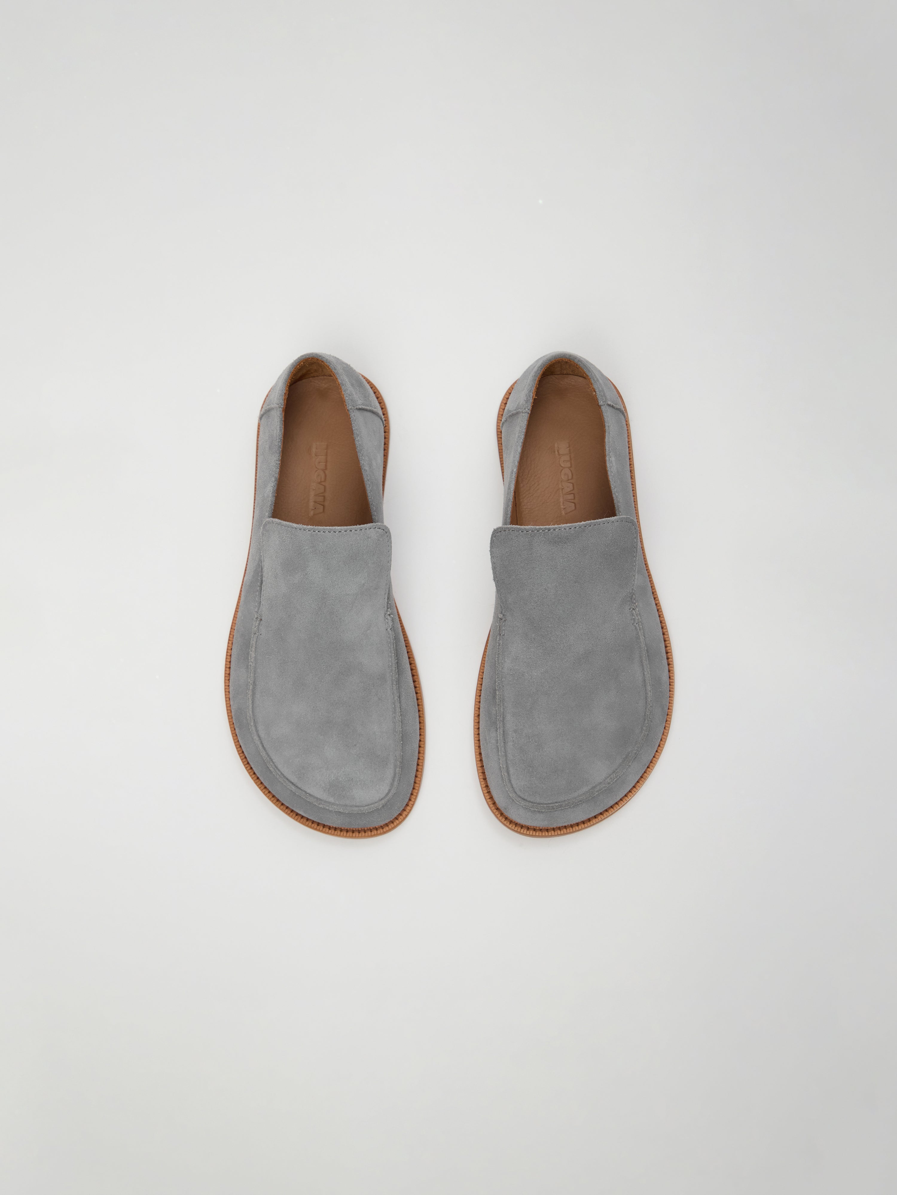 Allure Timeless Loafers in Grey Suede