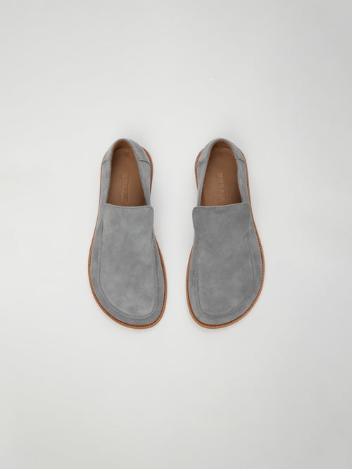 Allure Timeless Loafers in Grey Suede