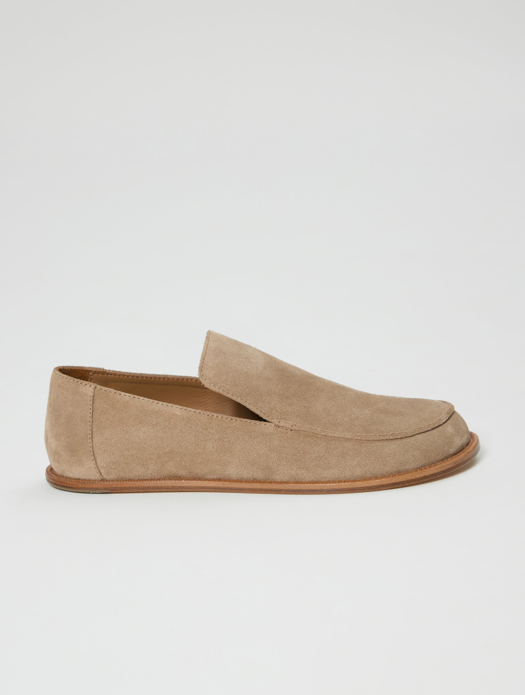 Allure Timeless Loafers in Taupe Suede