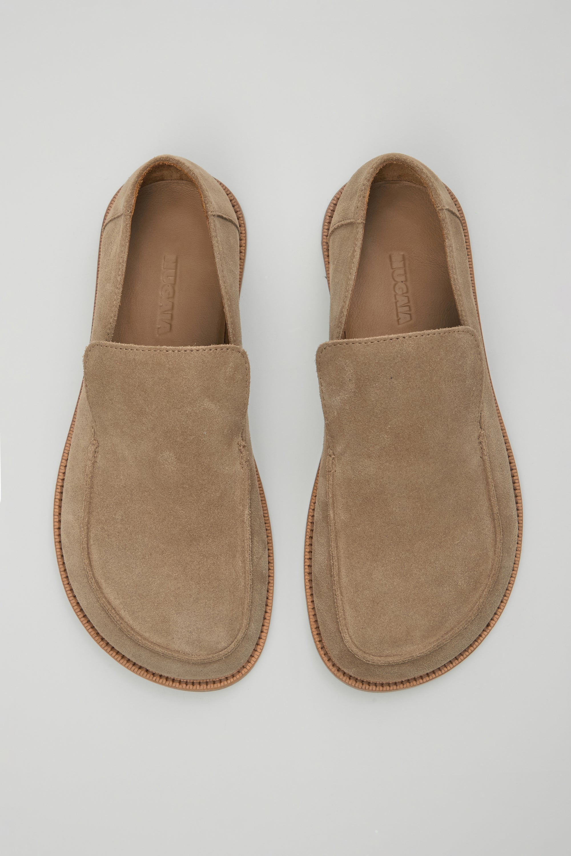 Allure Timeless Loafers in Taupe Suede