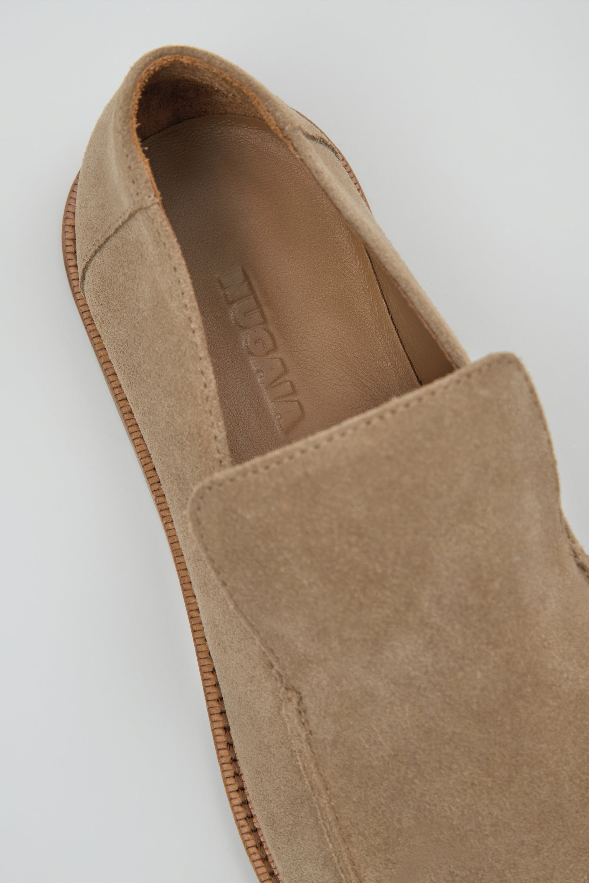 Allure Timeless Loafers in Taupe Suede