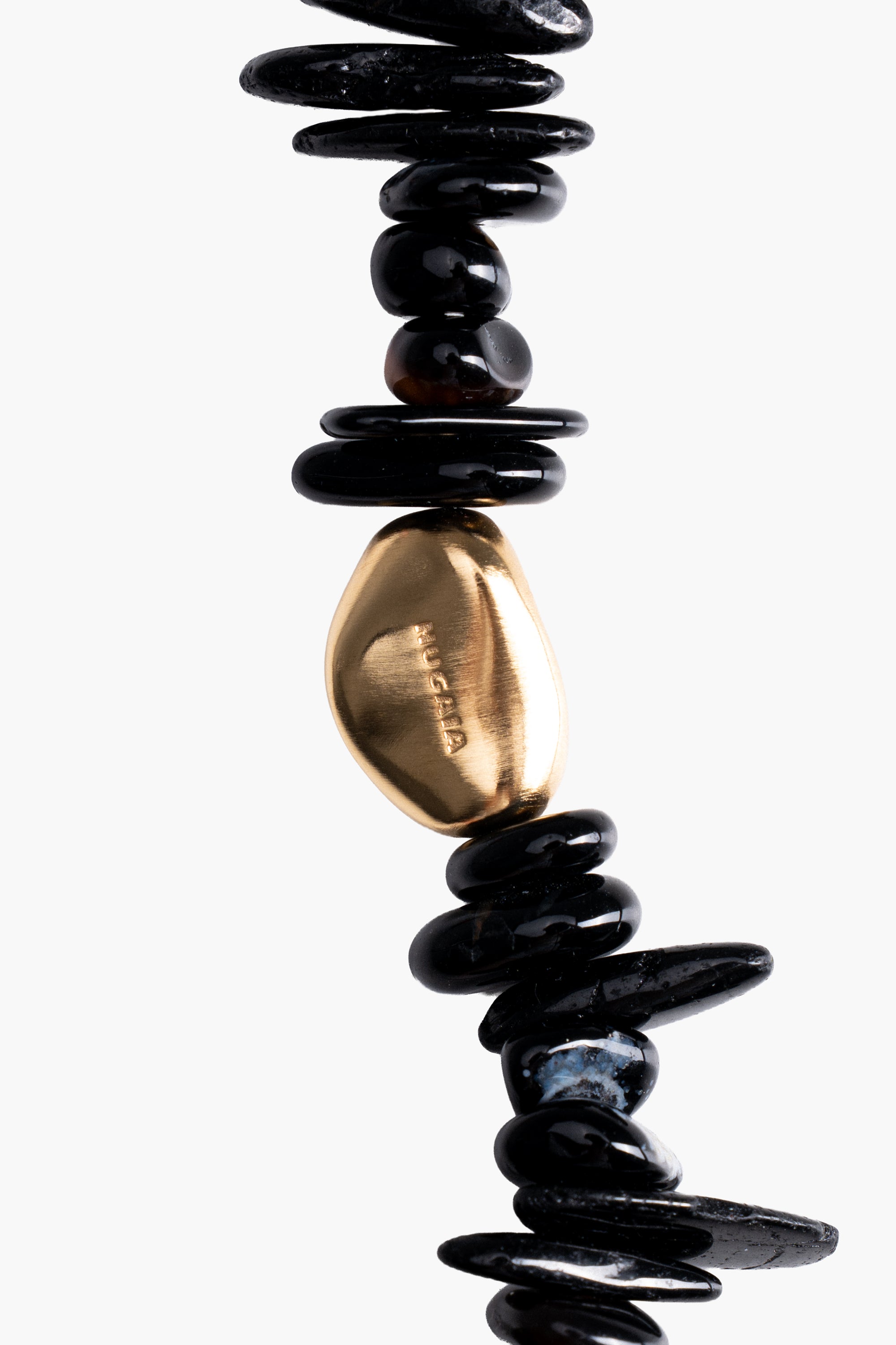 Black Molly Gold Anklet