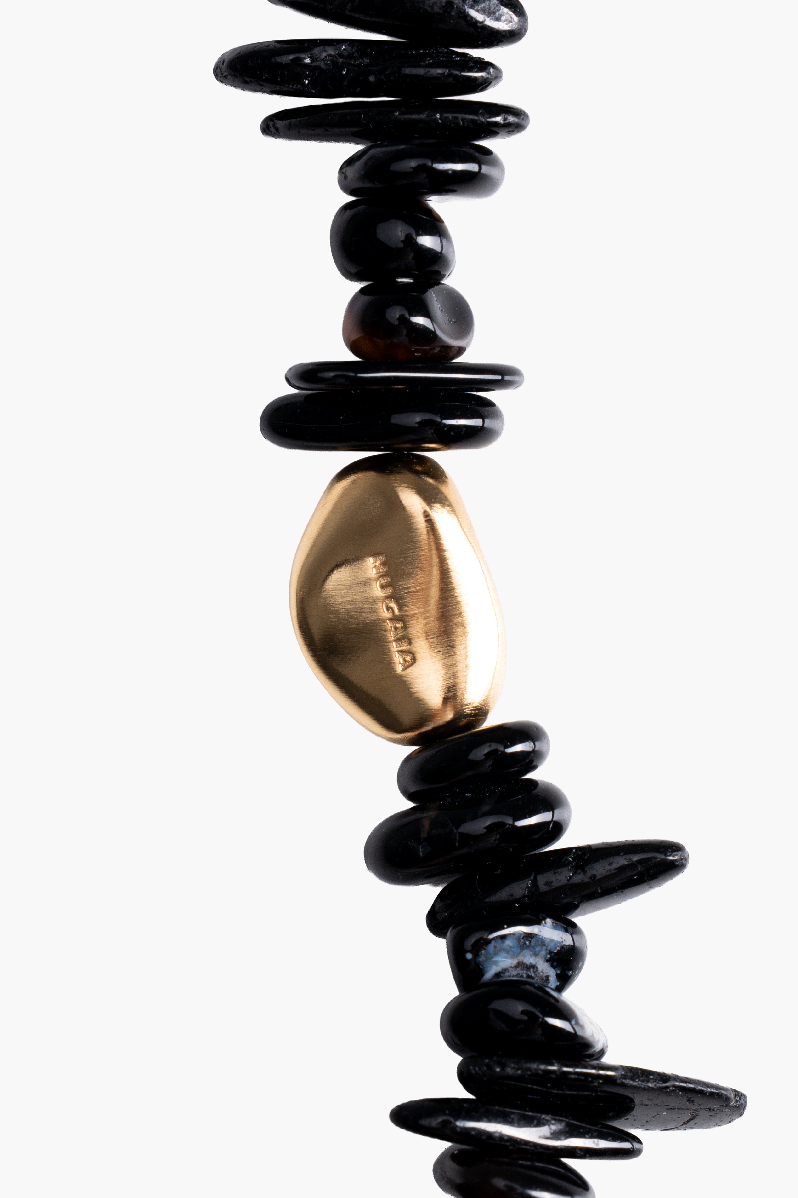 Black Molly Gold Anklet