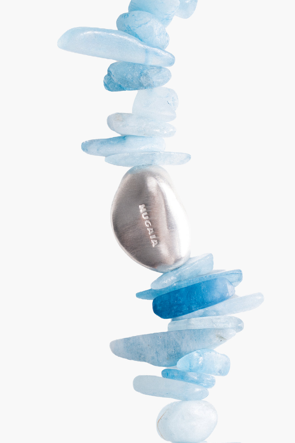 Blue Chromis Silver Anklet