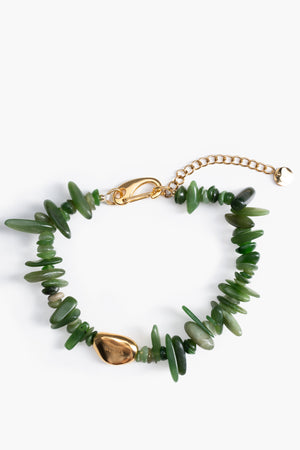 Emerald Betta Gold Anklet