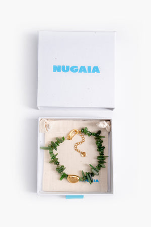 Emerald Betta Gold Anklet