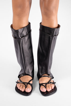 Ksena Open-Toe Boots
