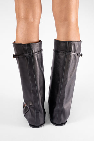 Ksena Open-Toe Boots