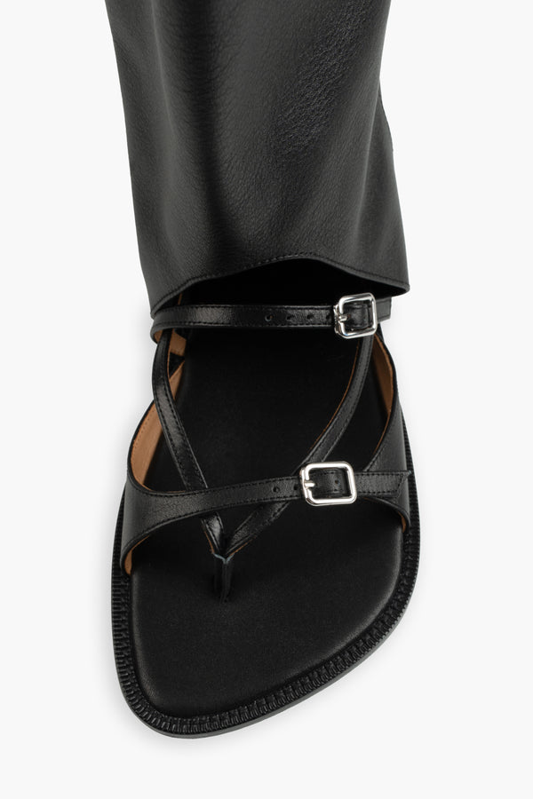 Ksena Open-Toe Boots