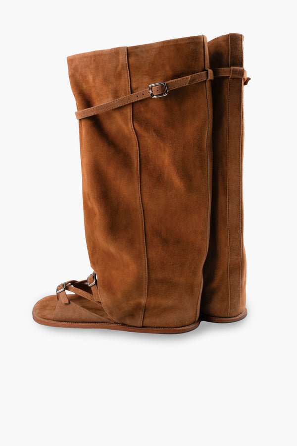 Ksena Open-Toe Boots