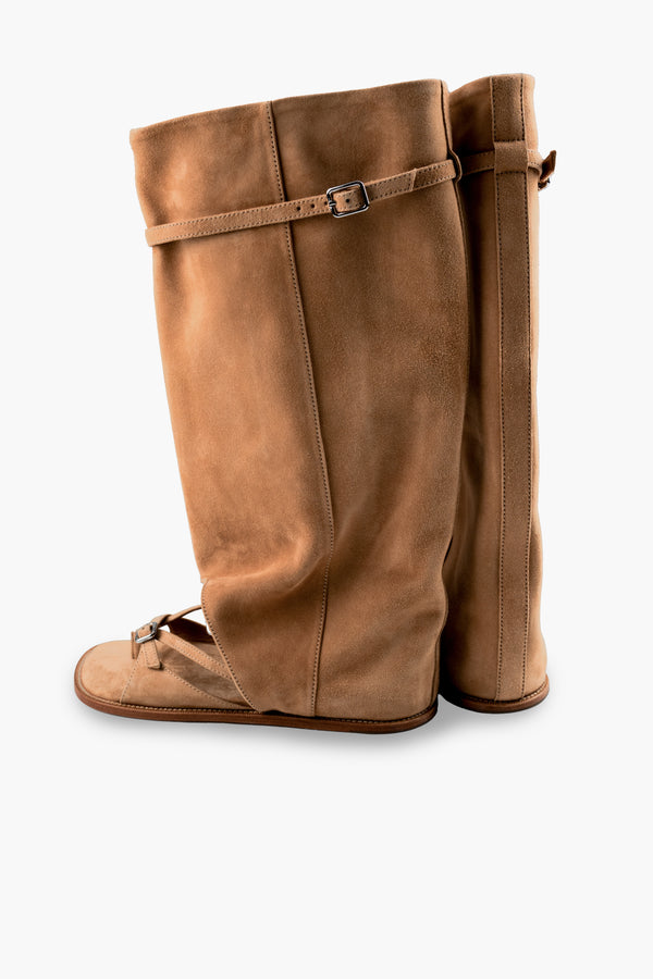 Ksena Open-Toe Boots