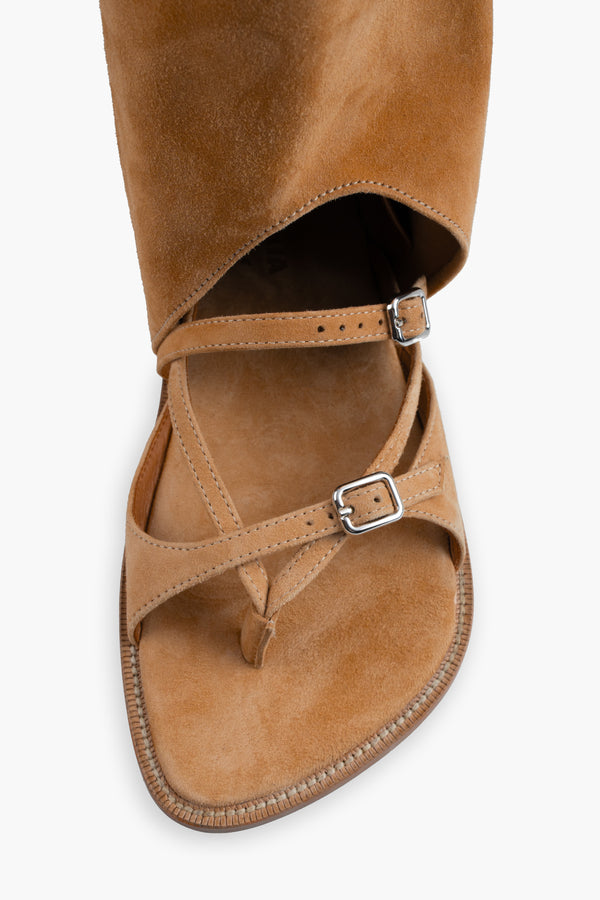 Ksena Open-Toe Boots