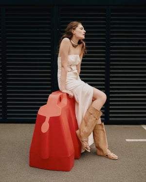Ksena Open-Toe Boots