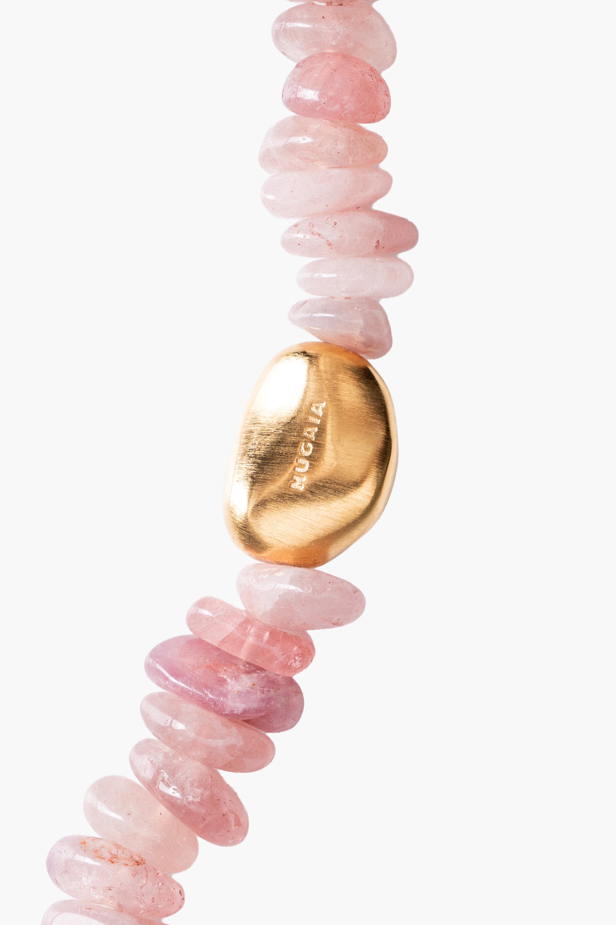 Pink Perch Gold Anklet