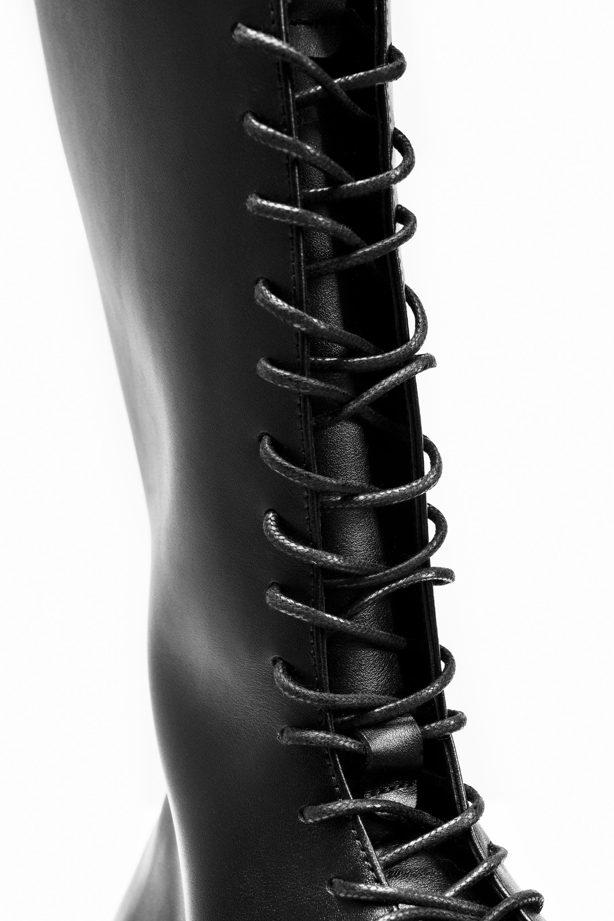 Roanna Lace Knee-High Boots