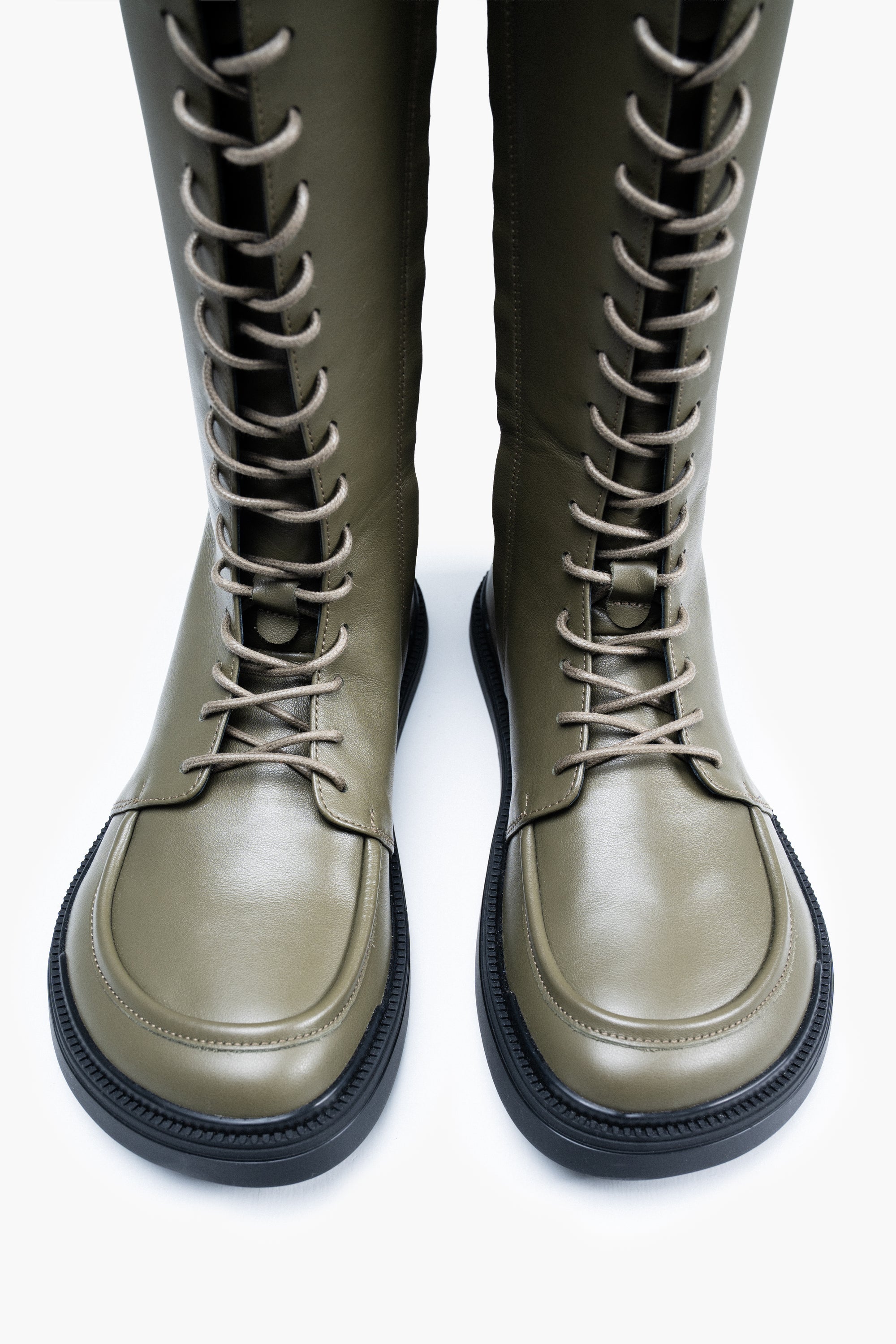 Roanna Lace Knee-High Boots