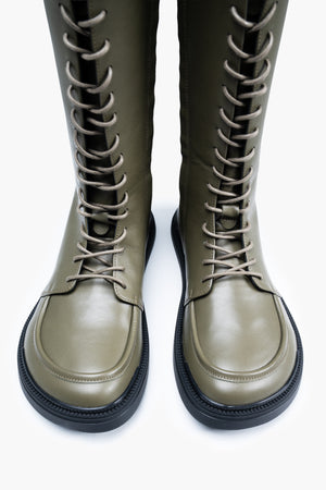 Roanna Lace Knee-High Boots