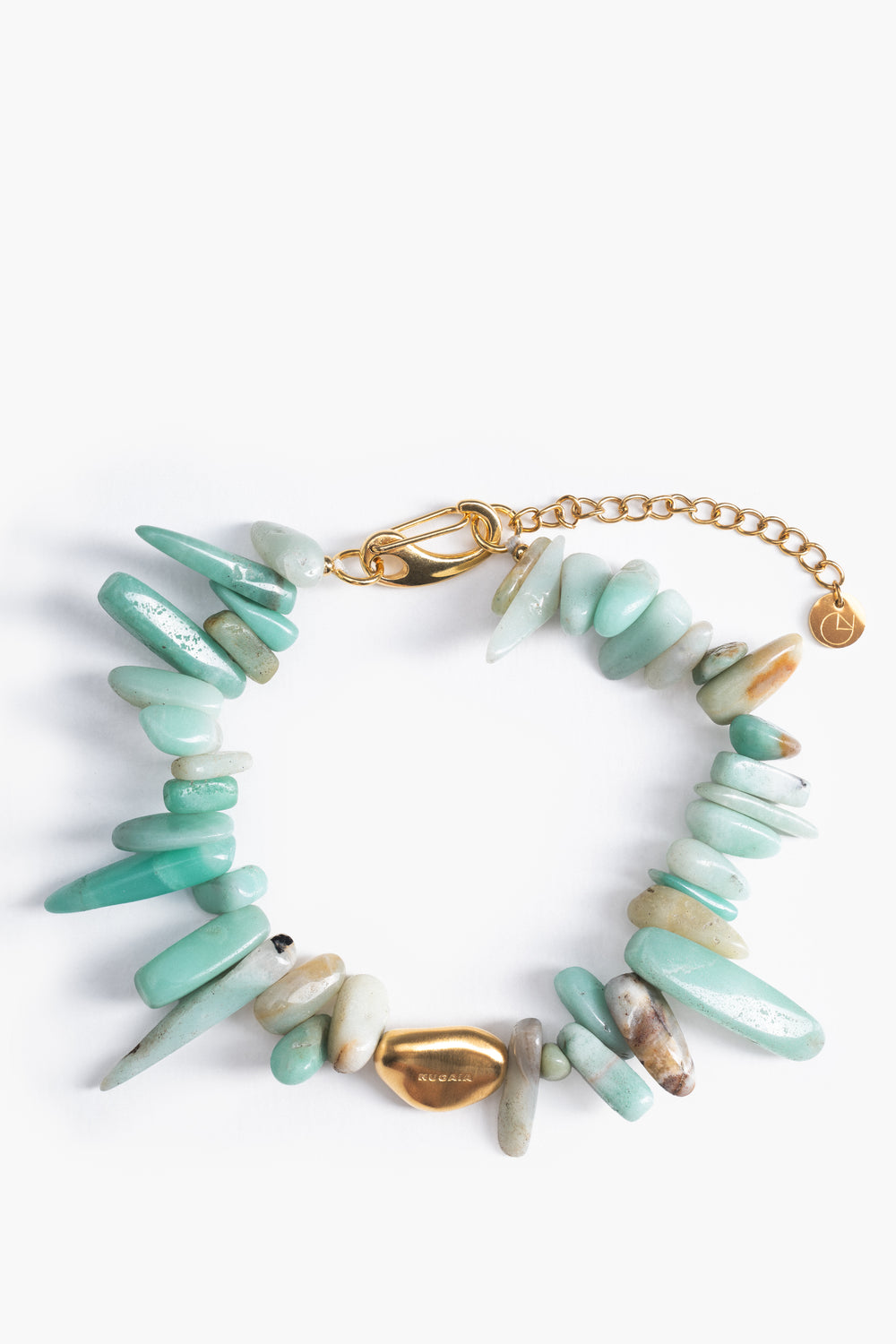 Turquoise Rainbow Gold Anklet
